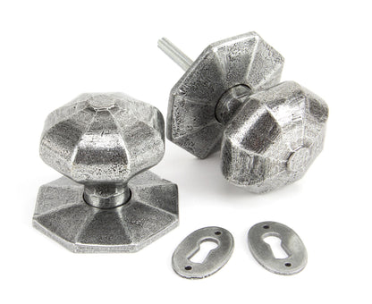 From The Anvil Octagonal Mortice/Rim Knob Set