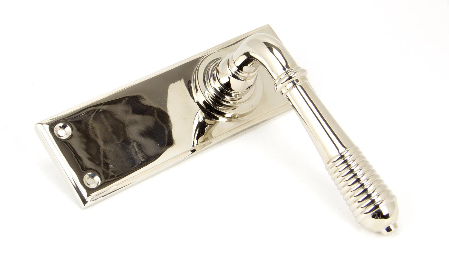 From The Anvil Reeded Lever Latch Set