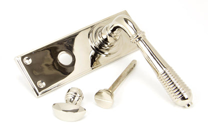 From The Anvil Reeded Lever Bathroom Set