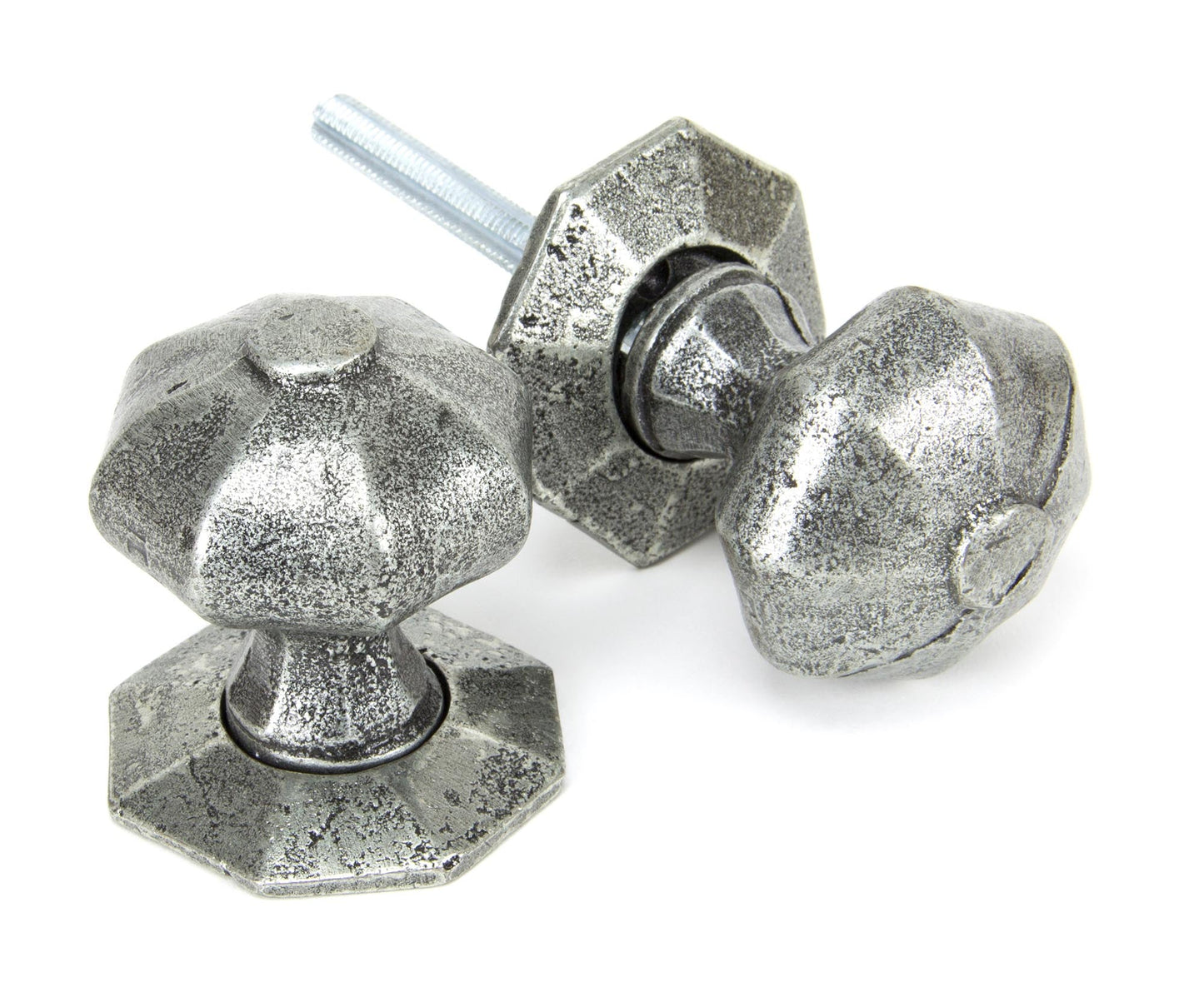 From The Anvil Octagonal Mortice/Rim Knob Set