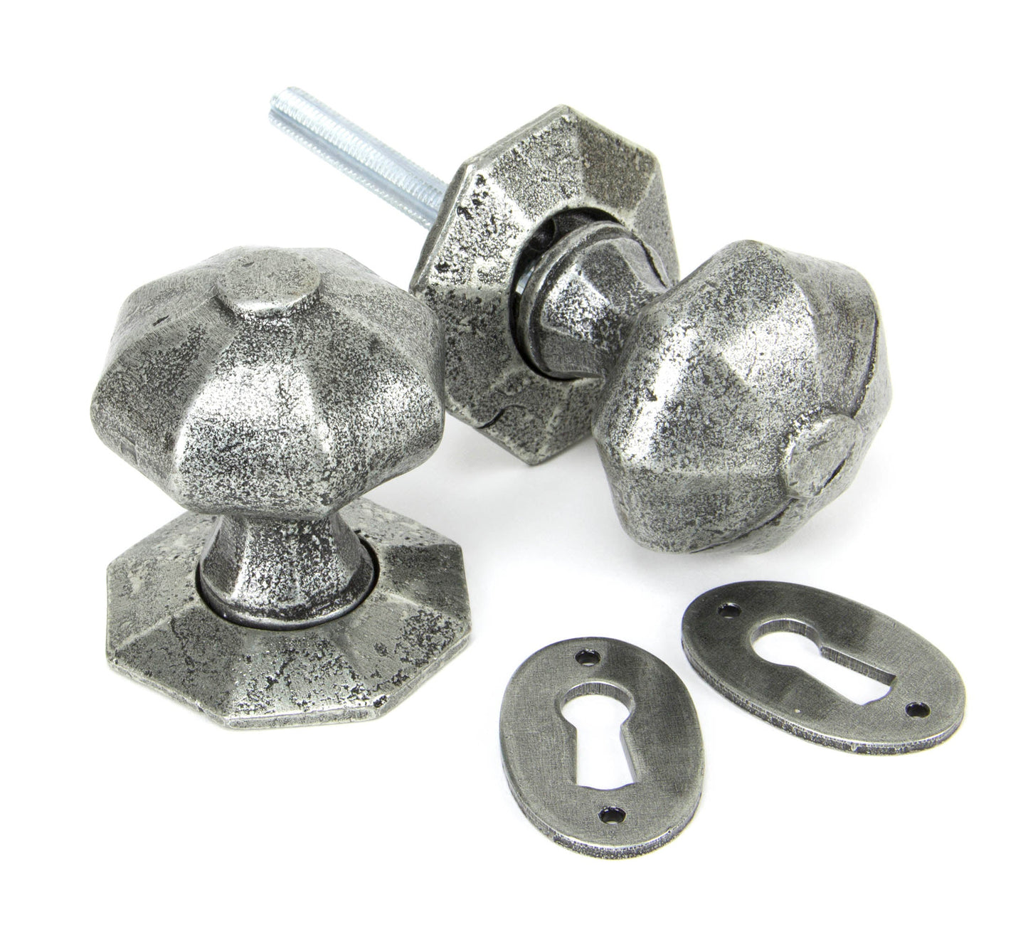 From The Anvil Octagonal Mortice/Rim Knob Set