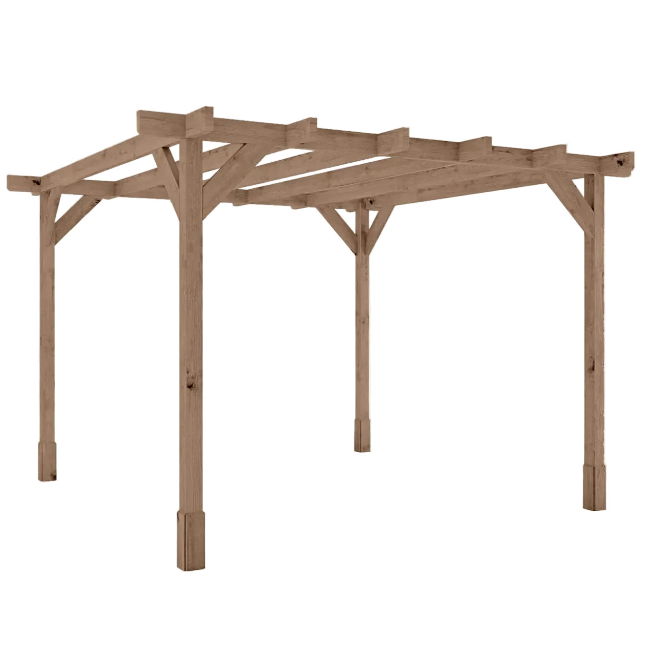 3m x 3m Pressure Treated Pergola