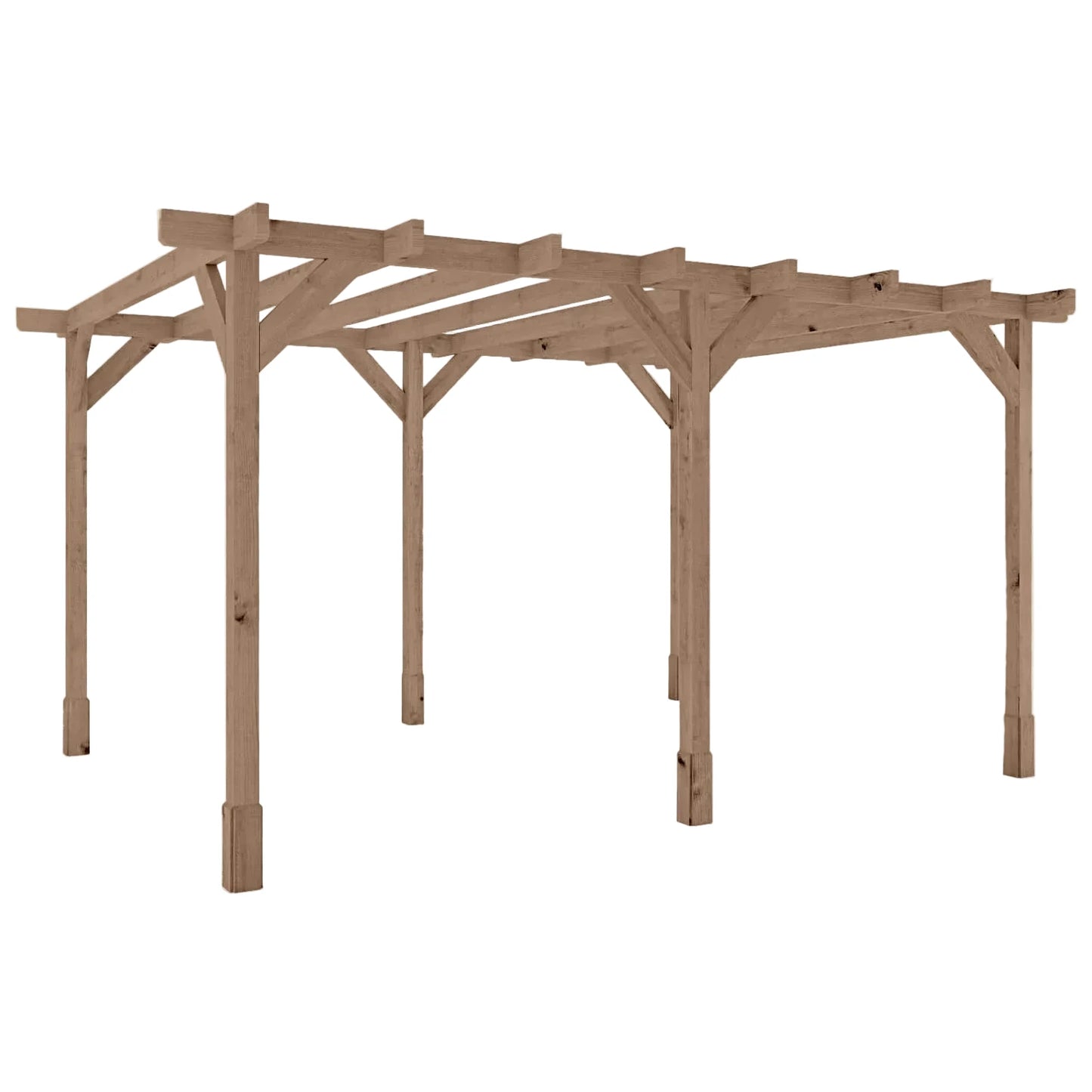 3m x 4m Pressure Treated Pergola
