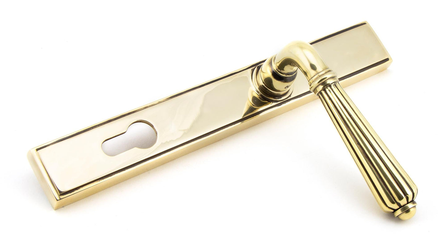 From The Anvil Hinton Slimline Lever Espag. Lock Set