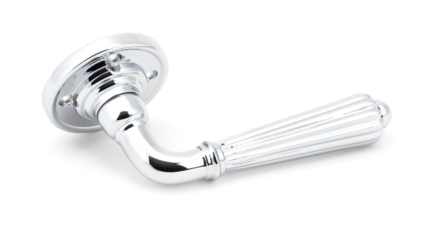 From The Anvil Hinton Lever On Rose Set (Sprung)