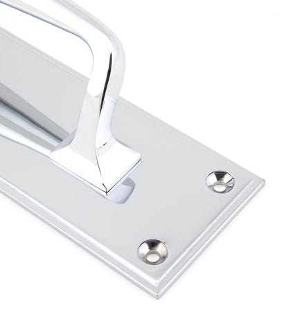 From The Anvil Art Deco Pull Handle On Backplate