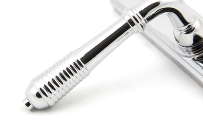 From The Anvil Reeded Slimline Lever Espag. Latch Set