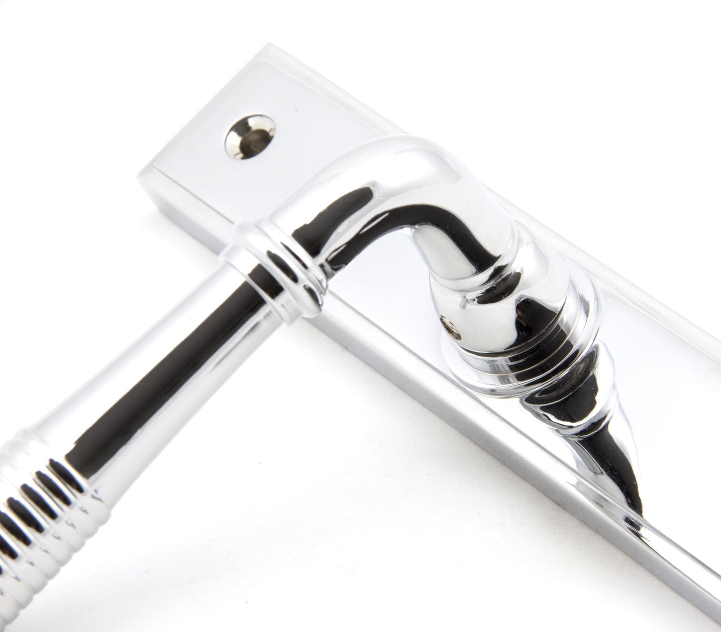 From The Anvil Reeded Slimline Lever Espag. Latch Set