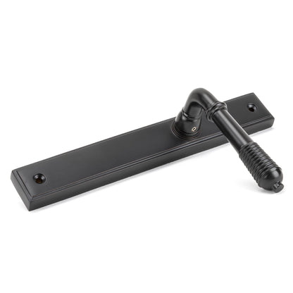 From The Anvil Reeded Slimline Lever Espag. Latch Set