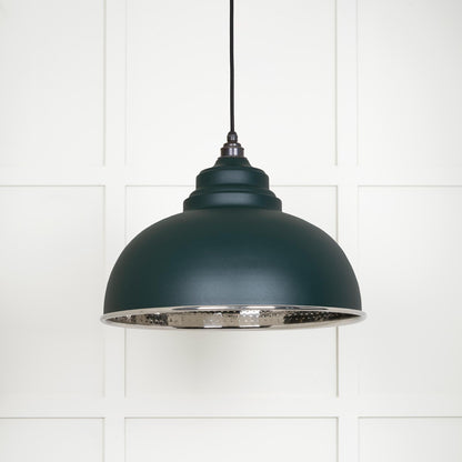 From The Anvil Hammered Nickel Harborne Pendant