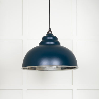From The Anvil Hammered Nickel Harborne Pendant