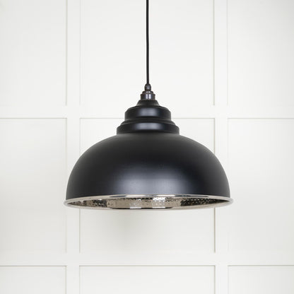 From The Anvil Hammered Nickel Harborne Pendant