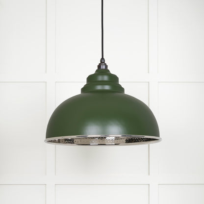 From The Anvil Hammered Nickel Harborne Pendant