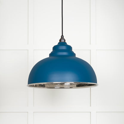 From The Anvil Hammered Nickel Harborne Pendant