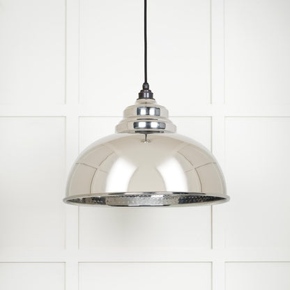 From The Anvil Hammered Nickel Harborne Pendant