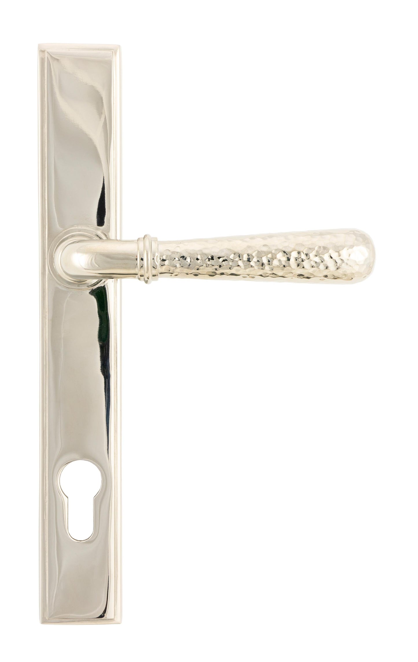From The Anvil Hammered Newbury Slimline Espag. Lock Set