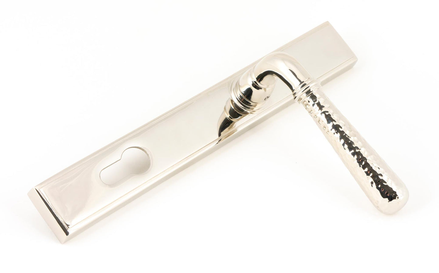 From The Anvil Hammered Newbury Slimline Espag. Lock Set