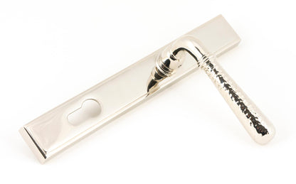 From The Anvil Hammered Newbury Slimline Espag. Lock Set