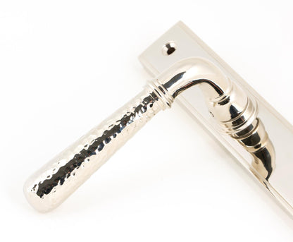 From The Anvil Hammered Newbury Slimline Espag. Lock Set