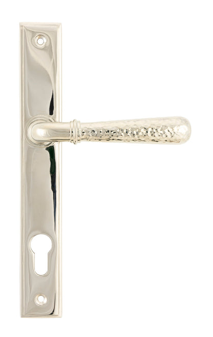 From The Anvil Hammered Newbury Slimline Espag. Lock Set