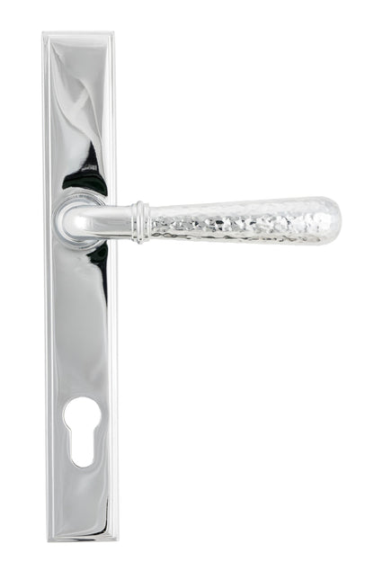 From The Anvil Hammered Newbury Slimline Espag. Lock Set