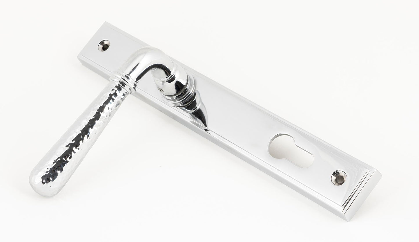 From The Anvil Hammered Newbury Slimline Espag. Lock Set