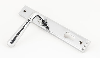 From The Anvil Hammered Newbury Slimline Espag. Lock Set
