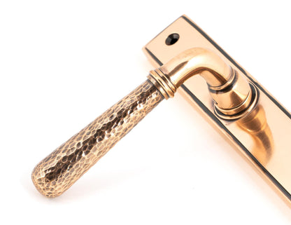 From The Anvil Hammered Newbury Slimline Espag. Lock Set
