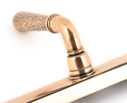 From The Anvil Hammered Newbury Slimline Espag. Lock Set