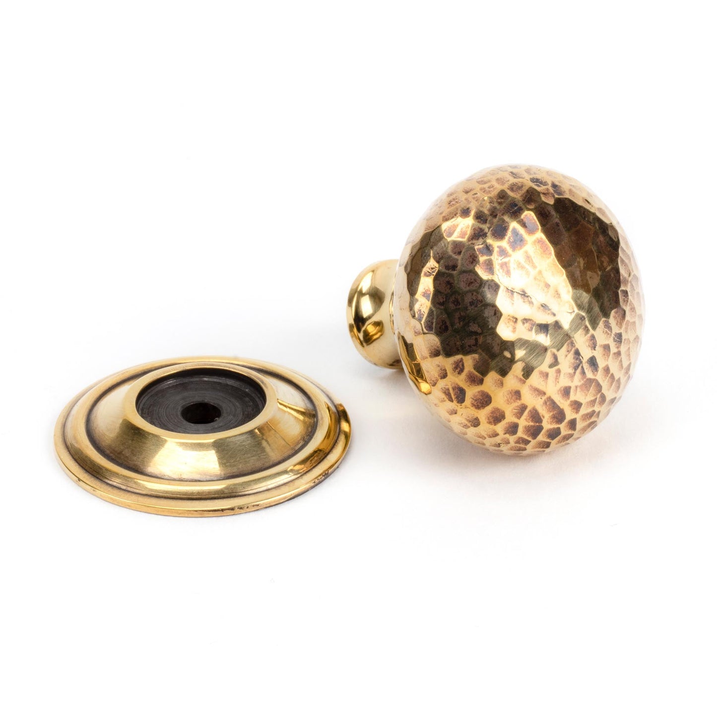 From The Anvil Hammered Mushroom Cabinet Knob