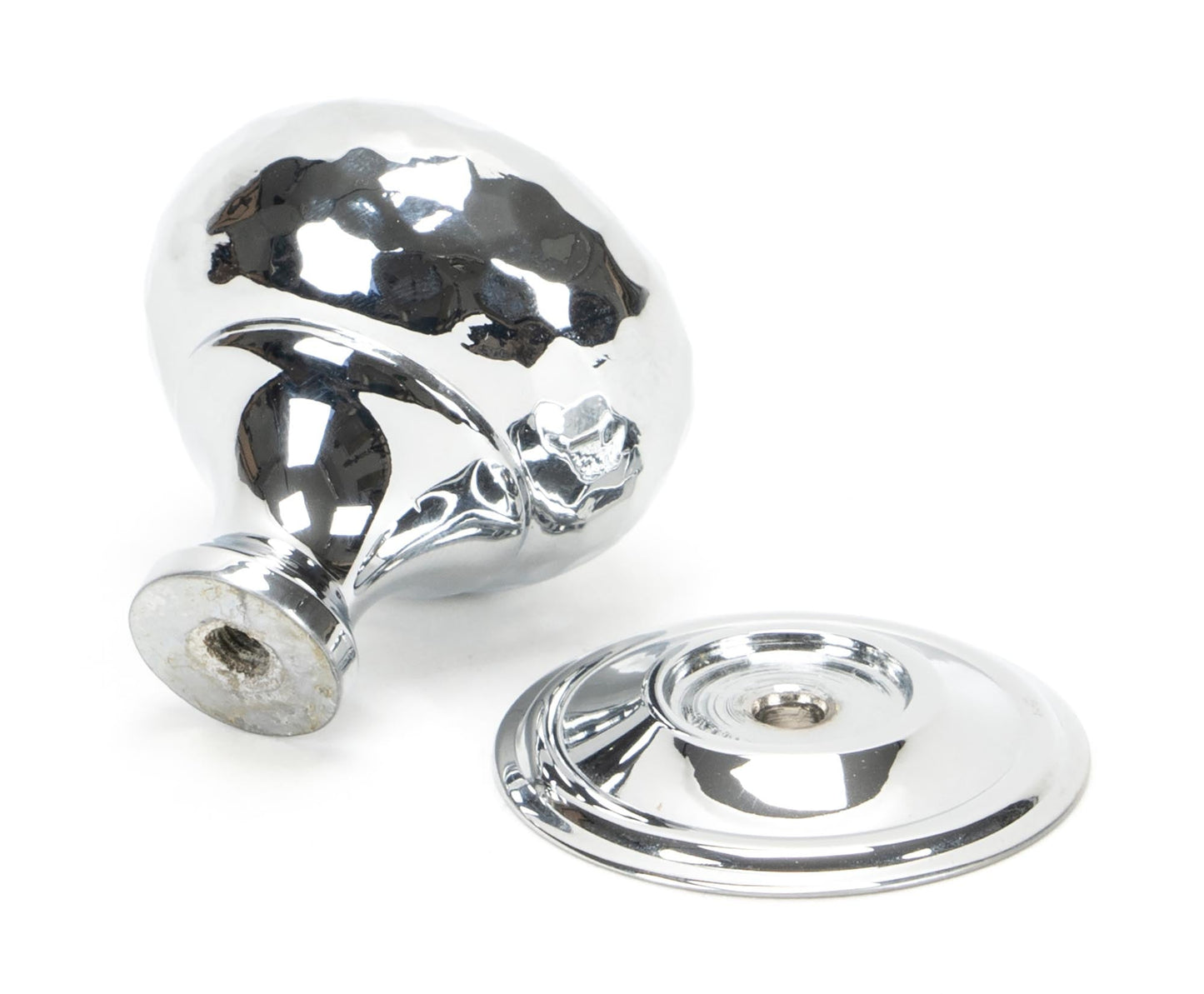 From The Anvil Hammered Mushroom Cabinet Knob