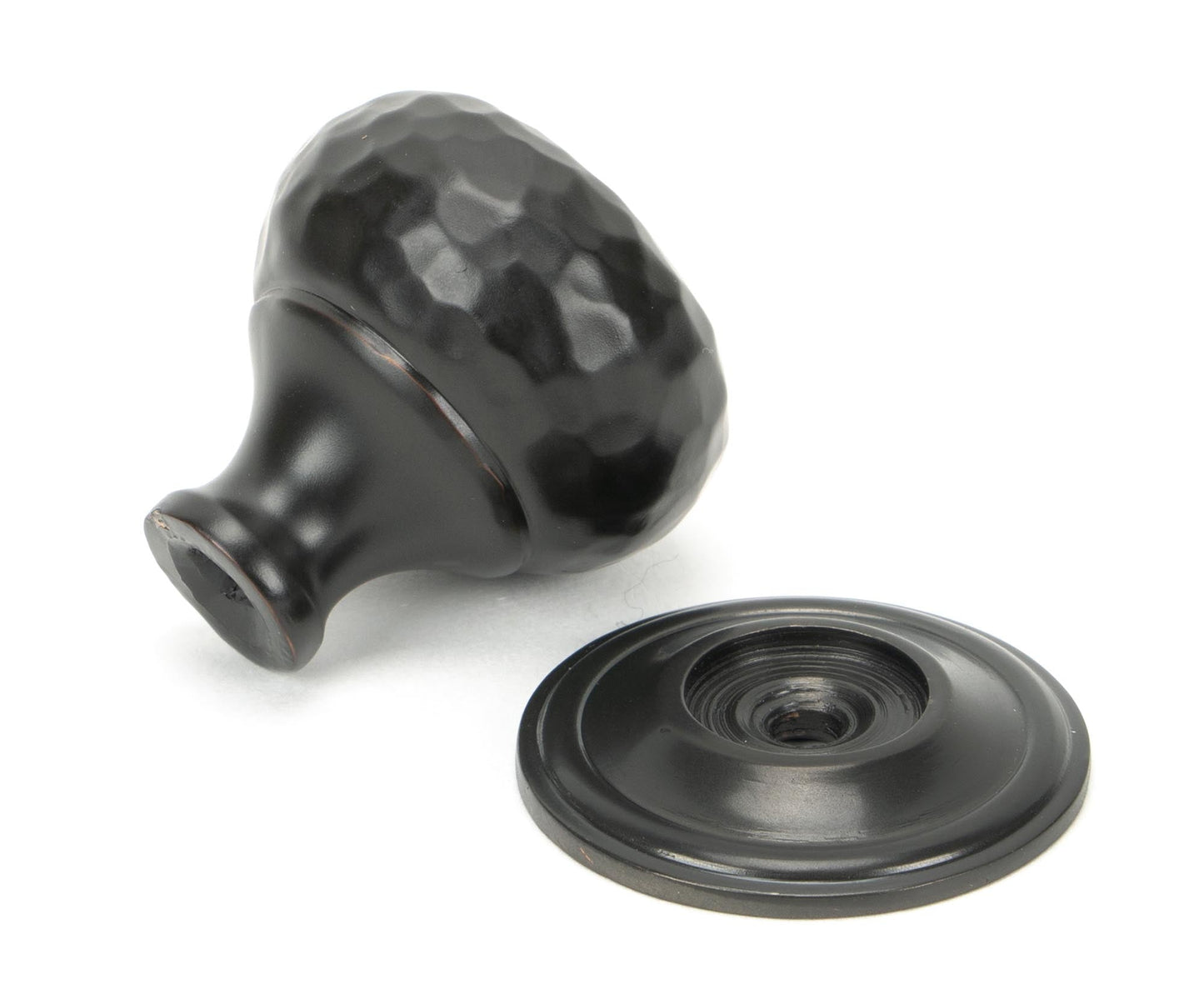 From The Anvil Hammered Mushroom Cabinet Knob