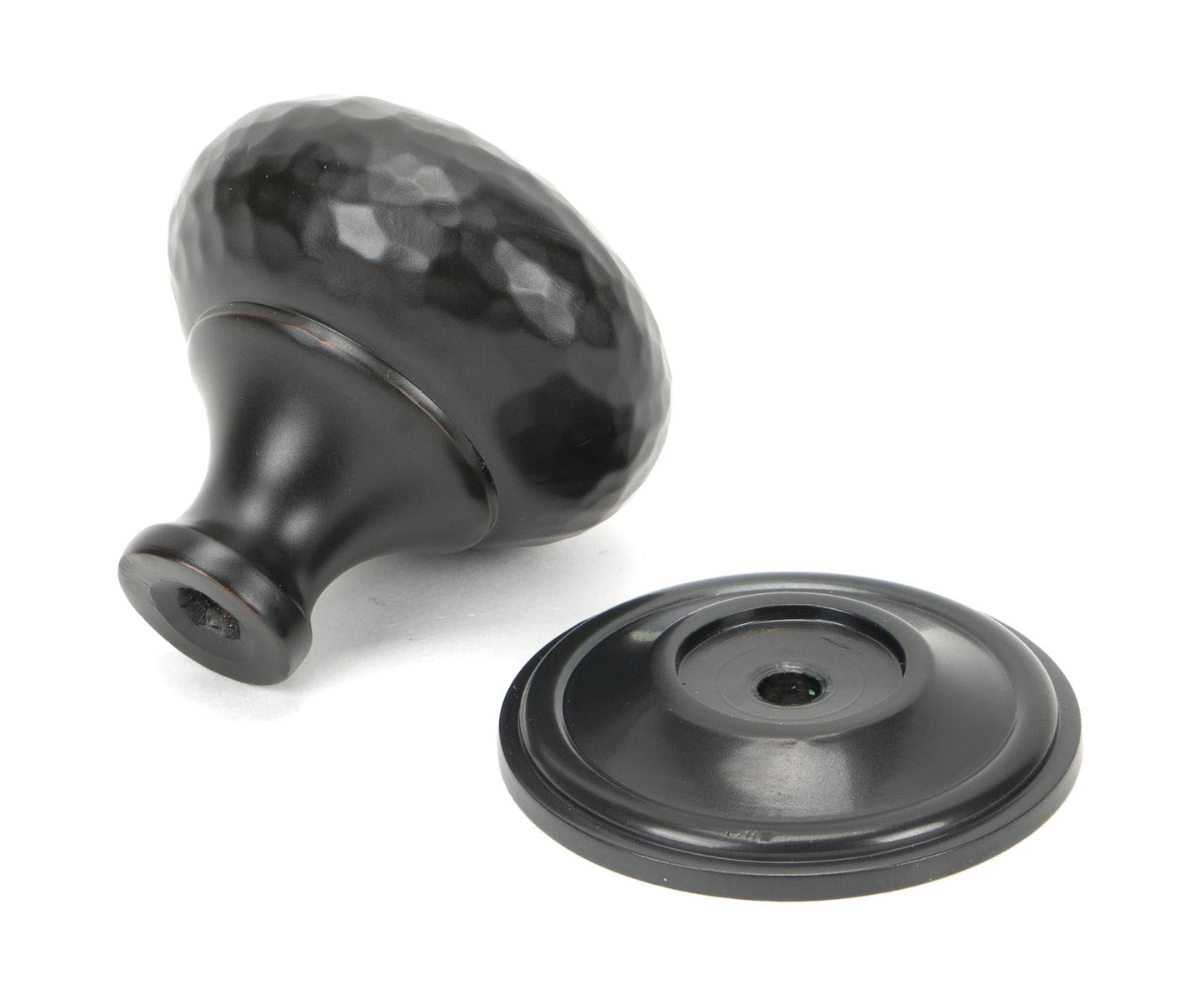 From The Anvil Hammered Mushroom Cabinet Knob