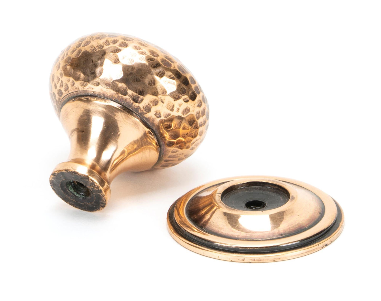 From The Anvil Hammered Mushroom Cabinet Knob