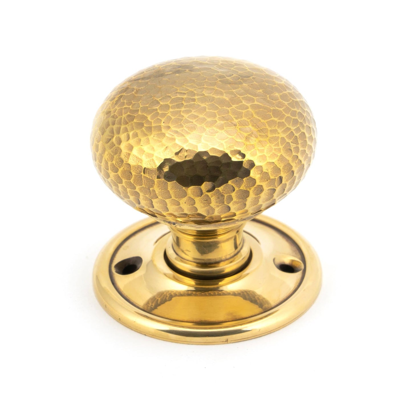 From The Anvil Hammered Mushroom Mortice/Rim Knob Set
