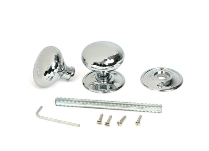 From The Anvil Hammered Mushroom Mortice/Rim Knob Set