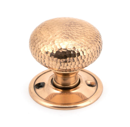 From The Anvil Hammered Mushroom Mortice/Rim Knob Set