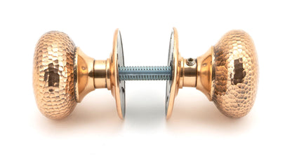 From The Anvil Hammered Mushroom Mortice/Rim Knob Set