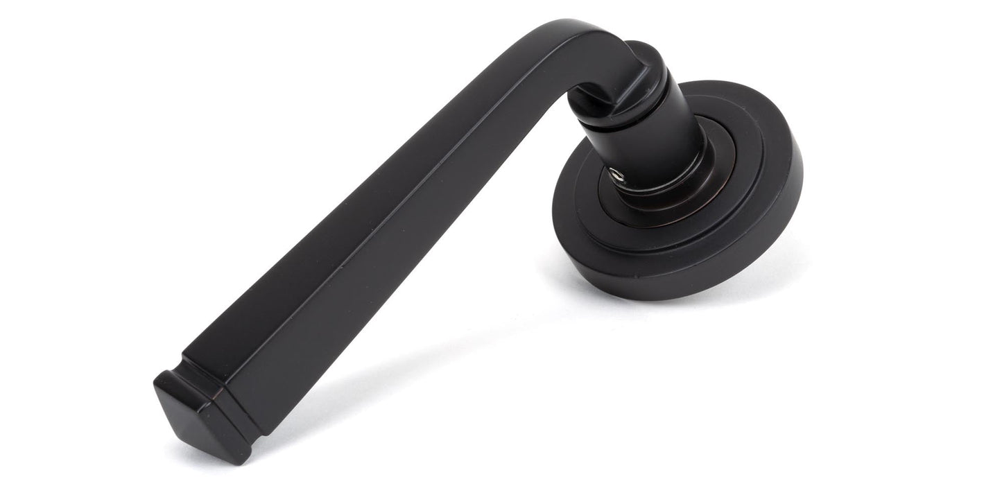 From The Anvil Avon Round Lever On Rose Set (Sprung)