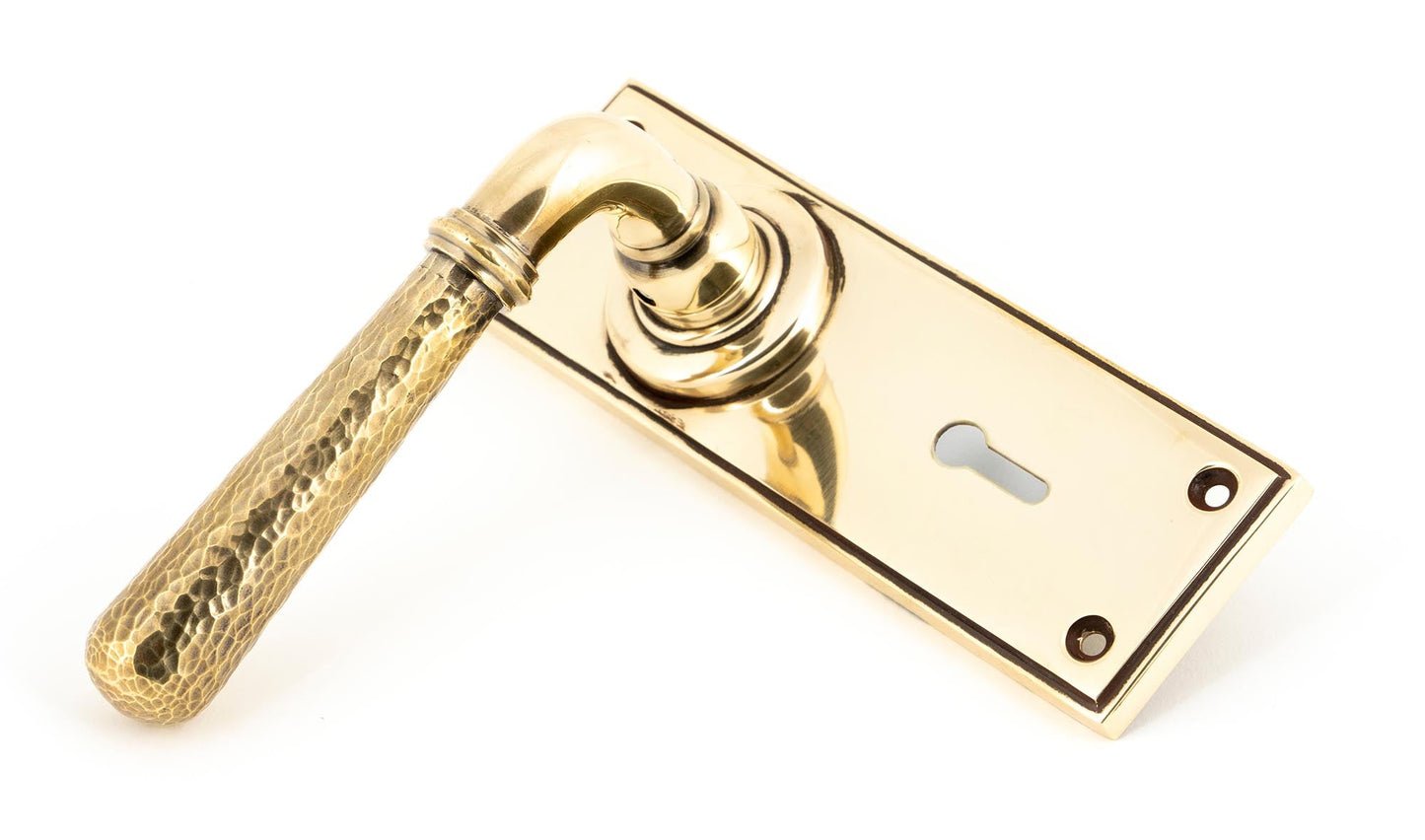 From The Anvil Hammered Newbury Lever Lock Set