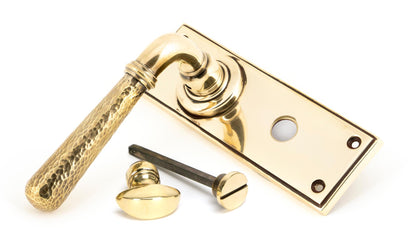 From The Anvil Hammered Newbury Lever Bathroom Set