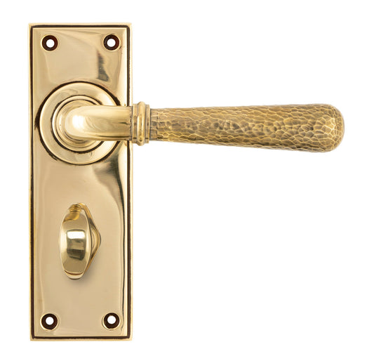 From The Anvil Hammered Newbury Lever Bathroom Set