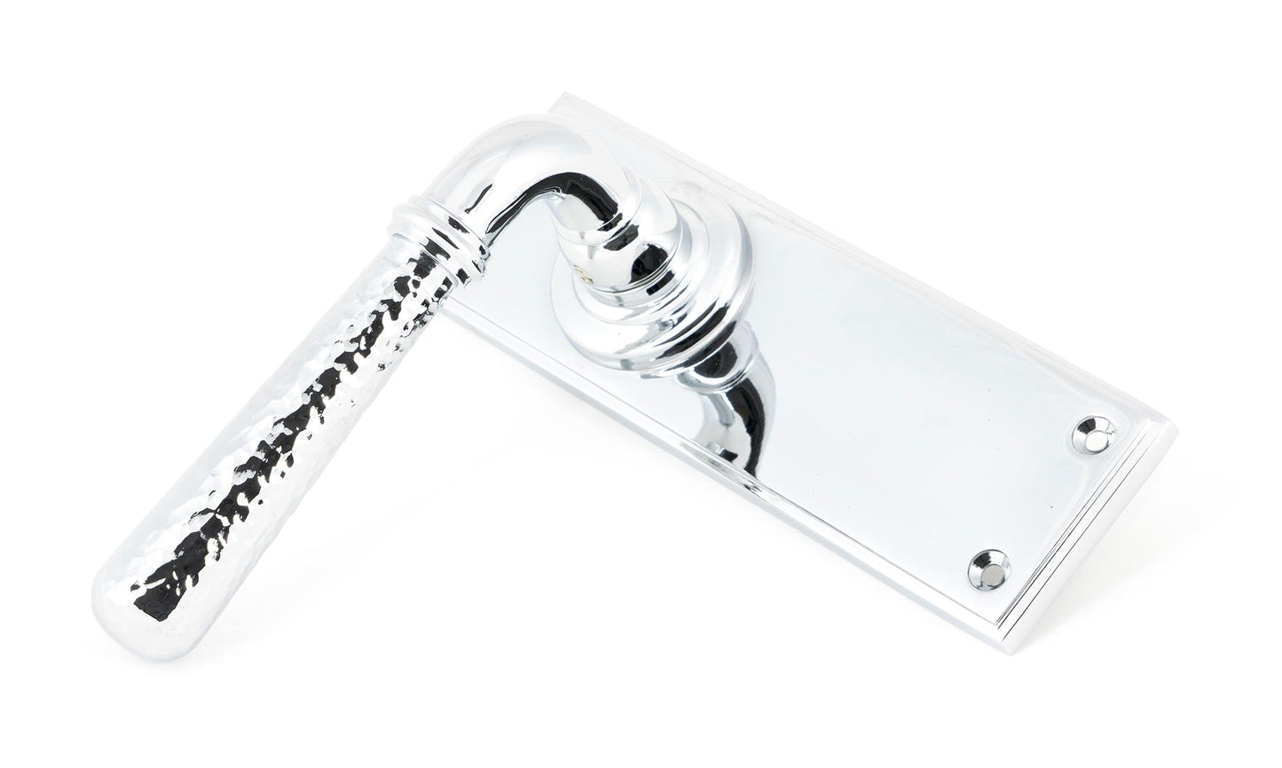From The Anvil Hammered Newbury Lever Latch Set