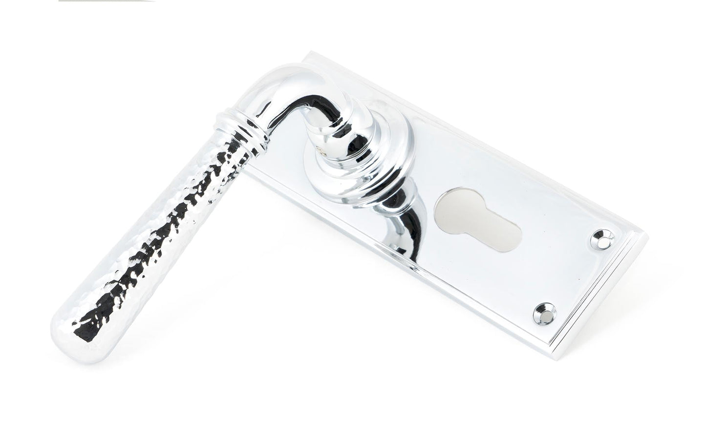 From The Anvil Hammered Newbury Lever Euro Lock Set