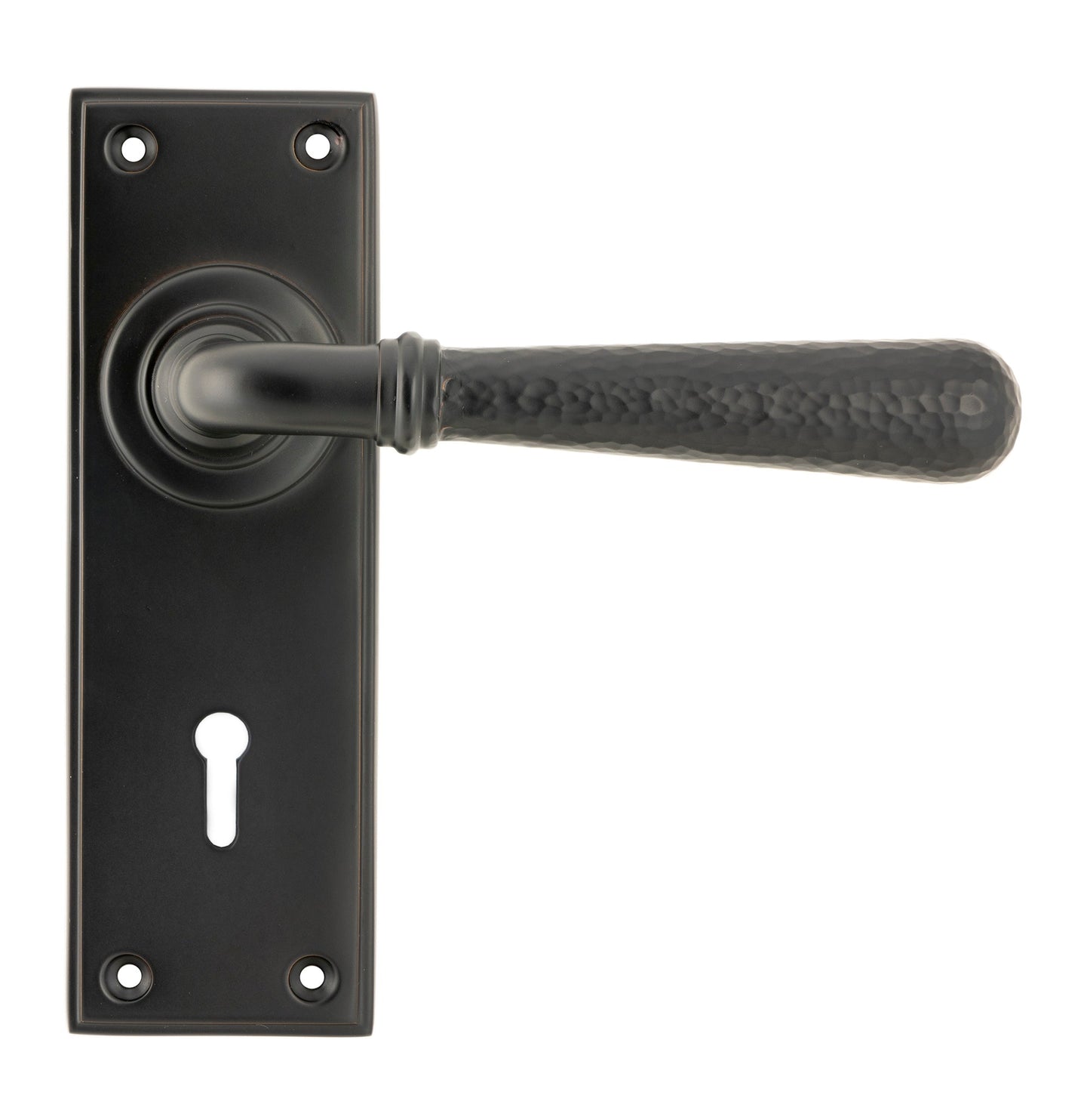 From The Anvil Hammered Newbury Lever Lock Set