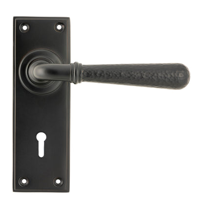 From The Anvil Hammered Newbury Lever Lock Set