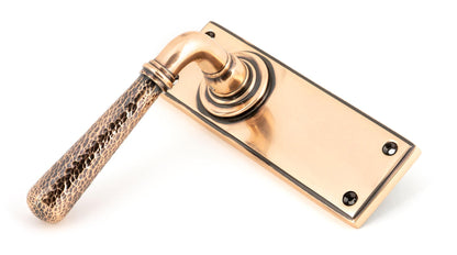 From The Anvil Hammered Newbury Lever Latch Set
