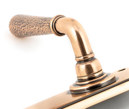 From The Anvil Hammered Newbury Lever Bathroom Set