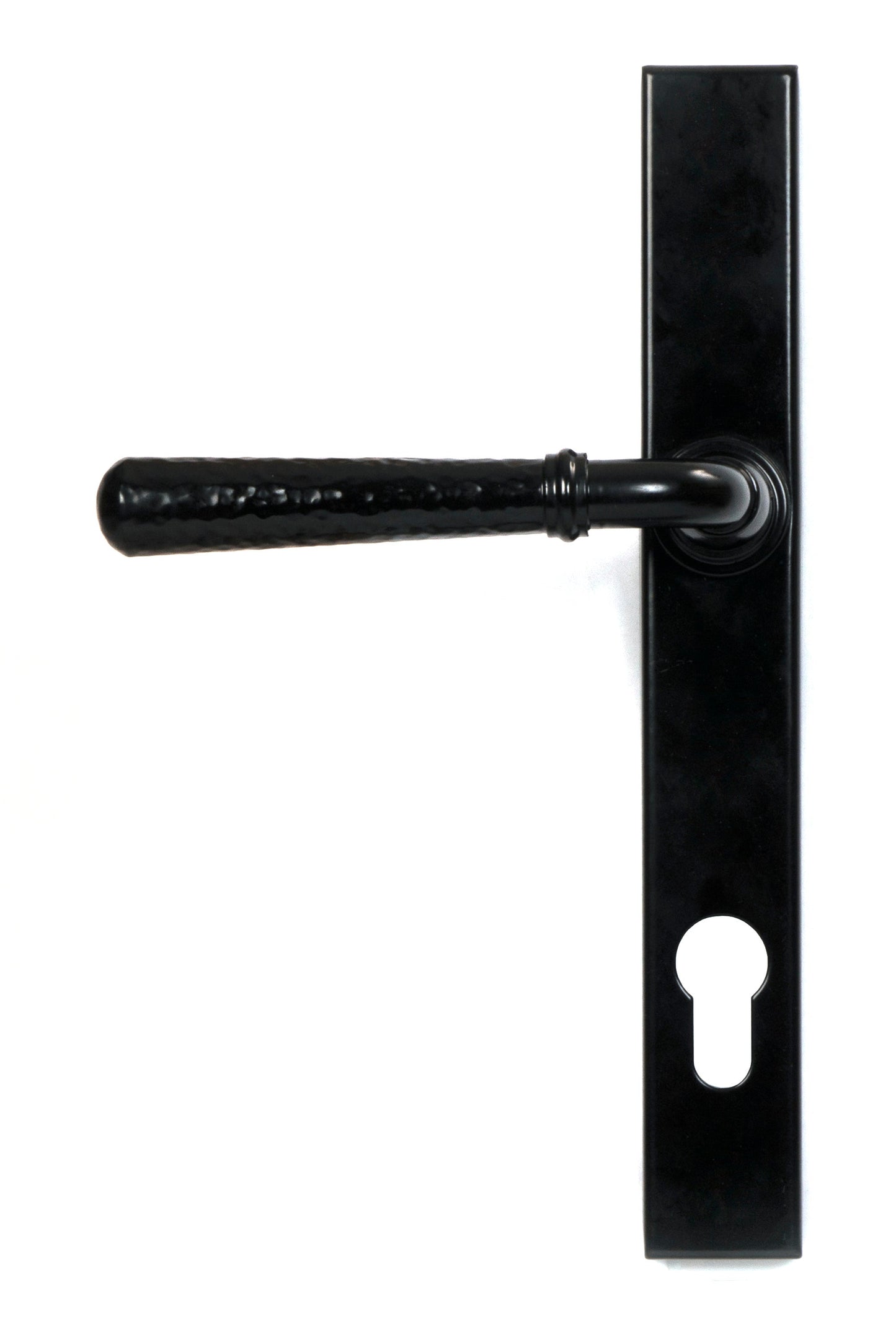 From The Anvil Hammered Newbury Slimline Espag. Lock Set