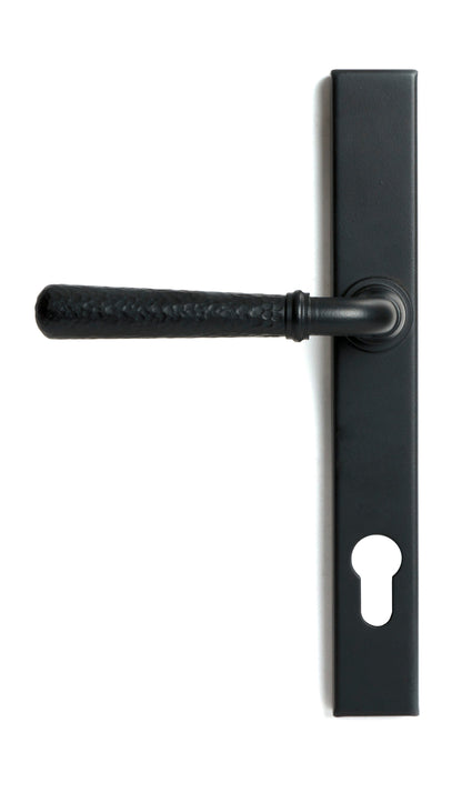 From The Anvil Hammered Newbury Slimline Espag. Lock Set